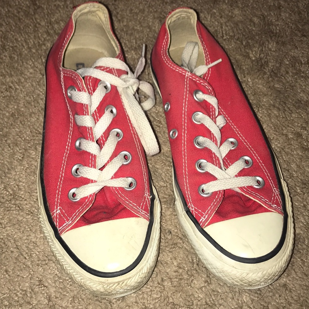 Red converse